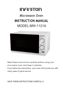 Handleiding Infiniton MW-1121A Magnetron