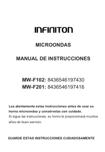 Manual de uso Infiniton MW-F102 Microondas