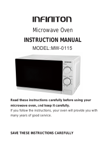 Manual Infiniton MW-0115 Microwave