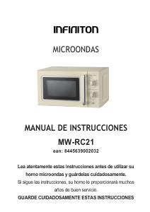 Manual Infiniton MW-RC21 Microwave