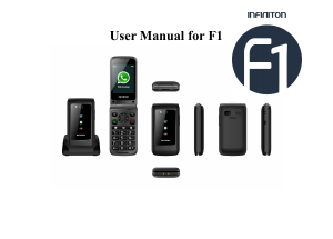 Handleiding Infiniton F1 Mobiele telefoon