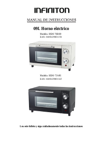 Manual de uso Infiniton HSM-70B09 Horno