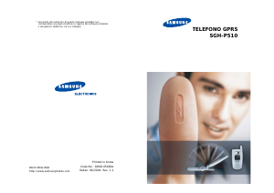 Manuale Samsung SGH-P510 Telefono cellulare