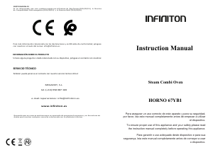 Manual de uso Infiniton 67YB1 Horno
