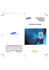 Instrukcja Samsung SGH-R200DB Telefon komórkowy