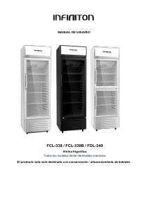 Manual de uso Infiniton FDL-340 Refrigerador