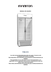 Manual de uso Infiniton FSB-618 Refrigerador