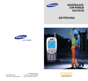 Käyttöohje Samsung SGH-R210 Matkapuhelin