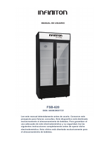 Manual de uso Infiniton FSB-620 Refrigerador