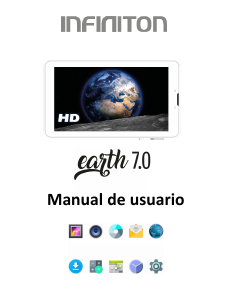 Manual de uso Infiniton Earth 7.0 Tablet
