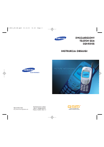 Instrukcja Samsung SGH-R210EA Telefon komórkowy