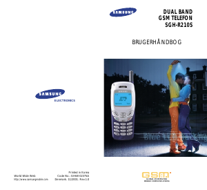 Brugsanvisning Samsung SGH-R210EA Mobiltelefon