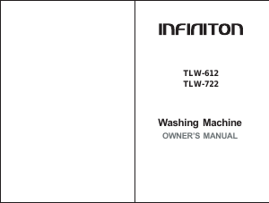 Manual Infiniton TLW-612 Máquina de lavar roupa