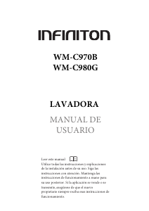 Manual Infiniton WM-C980G Máquina de lavar roupa