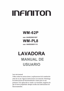 Manual de uso Infiniton WM-62P Lavadora