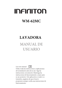 Manual de uso Infiniton WM-62MC Lavadora