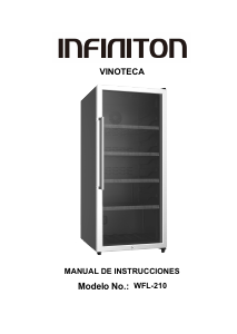 Manual Infiniton WFL-210 Cave de vinho