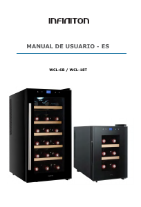 Manual Infiniton WCL-18T Cave de vinho