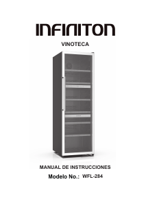 Handleiding Infiniton WFL-284 Wijnklimaatkast