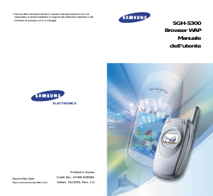 Manuale Samsung SGH-S300 Telefono cellulare