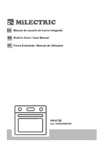Manual de uso Milectric HN-872B Horno