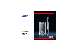 Manuale Samsung SGH-U700B Telefono cellulare