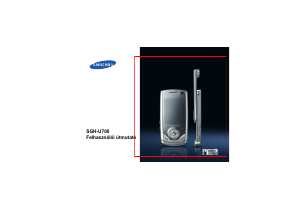 Használati útmutató Samsung SGH-U700V Mobiltelefon