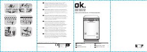 Manual OK ODW 4531 E BI Dishwasher