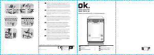 Manuale OK ODW 6031 E BI Lavastoviglie