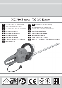 Εγχειρίδιο Oleo-Mac HC 750 E Εργαλείο κουρέματος φράχτη
