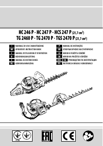 Manual de uso Oleo-Mac HC 247 P Tijeras cortasetos