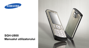 Manual Samsung SGH-U800G Telefon mobil
