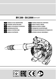 Manual Oleo-Mac BV 250 Soprador de folhas