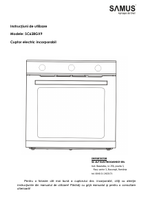 Manual Samus SC628GX9 Cuptor