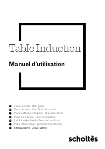 Mode d’emploi Scholtès SOTF1810B Table de cuisson