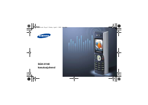 Kasutusjuhend Samsung SGH-X140 Mobiiltelefon