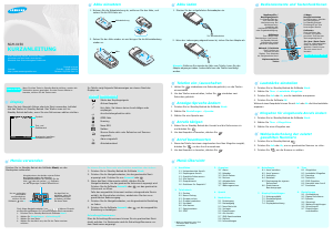 Bedienungsanleitung Samsung SGH-X150 Handy