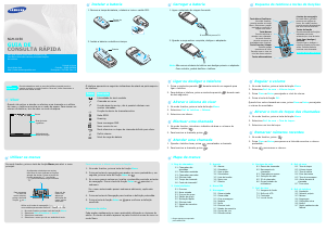 Manual Samsung SGH-X150C Telefone celular