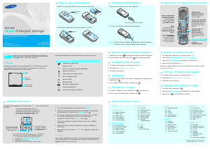 Mode d’emploi Samsung SGH-X160 Téléphone portable