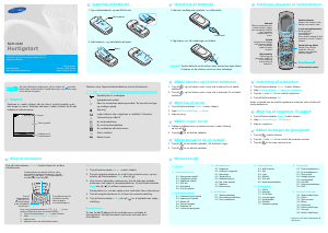 Brugsanvisning Samsung SGH-X160 Mobiltelefon