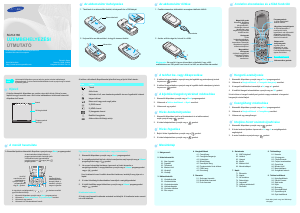 Használati útmutató Samsung SGH-X160 Mobiltelefon