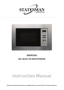 Manual Statesman BMW2080 Microwave