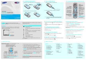 Manuale Samsung SGH-X160B Telefono cellulare