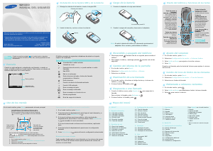 Manual de uso Samsung SGH-X210 Teléfono móvil