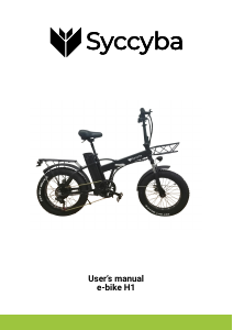 Handleiding Syccyba H1 Elektrische fiets