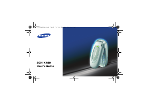 Manual Samsung SGH-X480 Mobile Phone