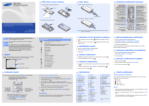 Käyttöohje Samsung SGH-X520 Matkapuhelin