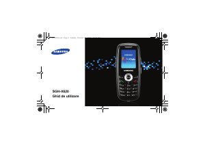 Manual Samsung SGH-X620 Telefon mobil