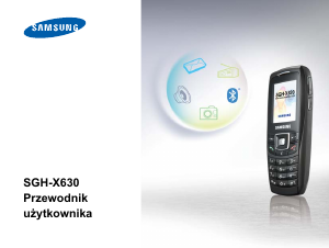 Instrukcja Samsung SGH-X630 Telefon komórkowy