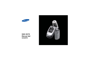 Manual de uso Samsung SGH-X670 Teléfono móvil